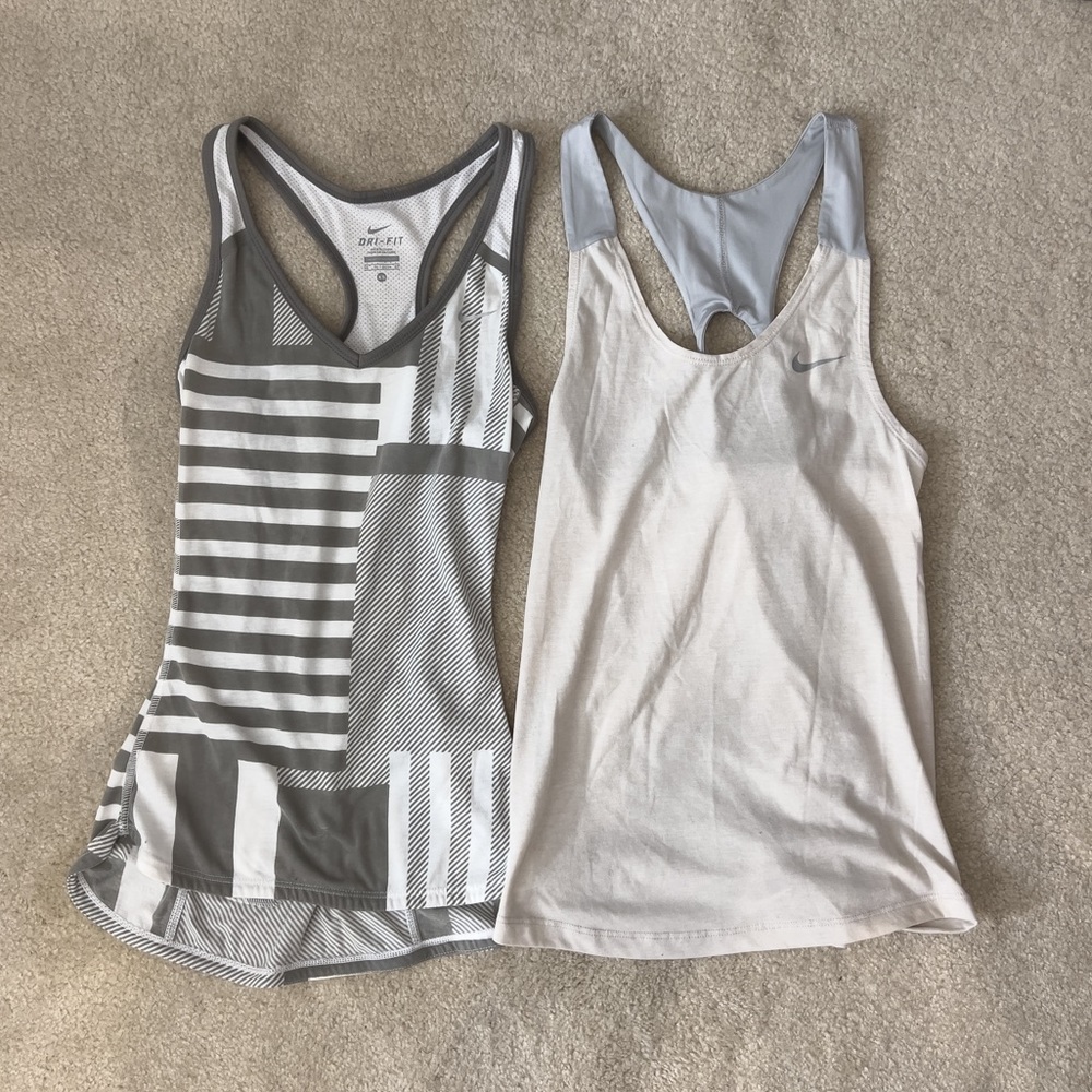 Nike Dri Fit Running Tanks